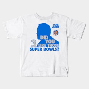 GK - Fake Jerry / 3 Super Bowls Kids T-Shirt